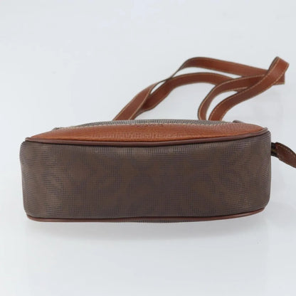 Loewe Anagram PVC Leather, Brown, PVC, Shoulder Bag