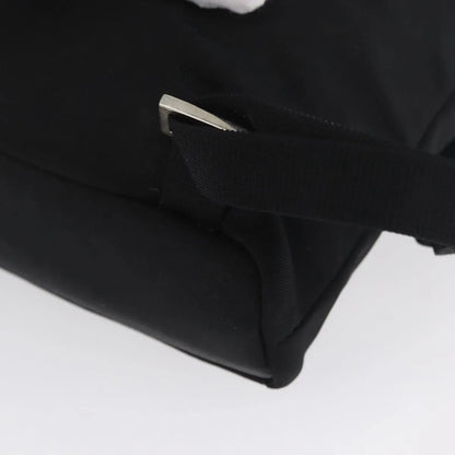 Gucci Vintage Flap Nylon, Black, Nylon, Backpack