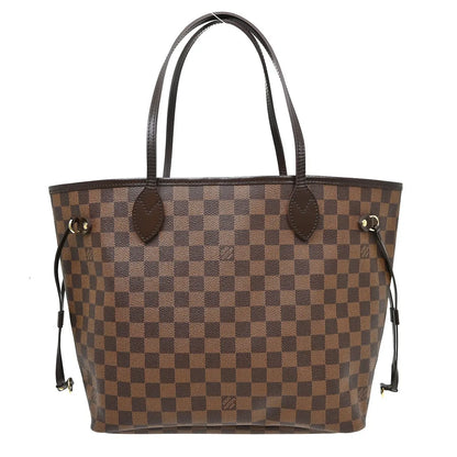 Louis Vuitton Neverfull Tote Damier, Brown, Canvas, Tote Bag