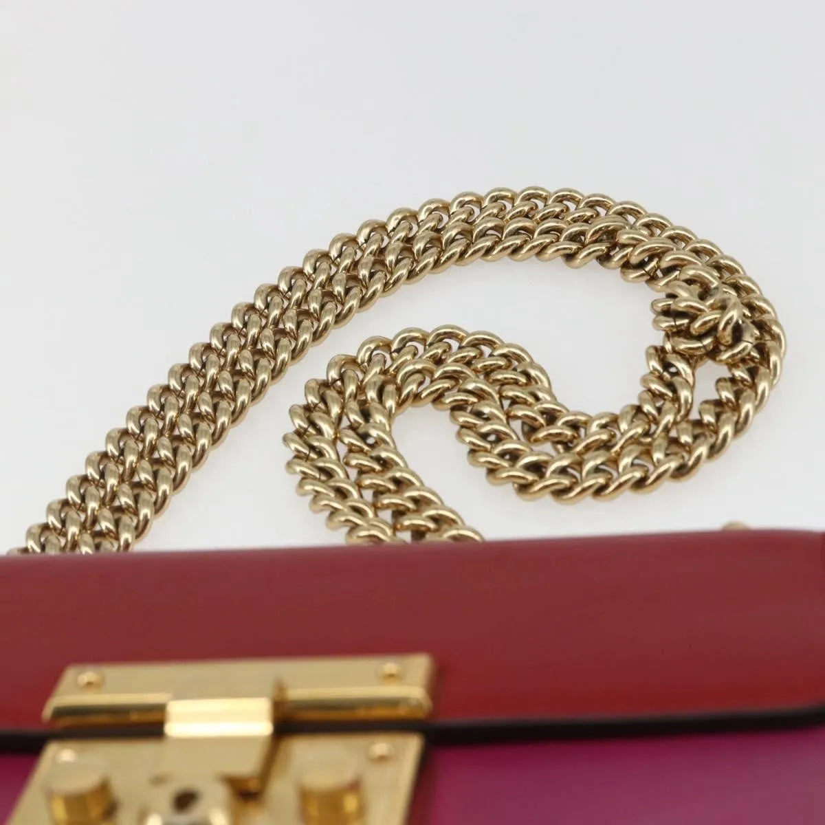 Gucci Padlock Shoulder Bag NM GG Coated Canvas and Leather, Multicolour, Leather, Shoulder Bag