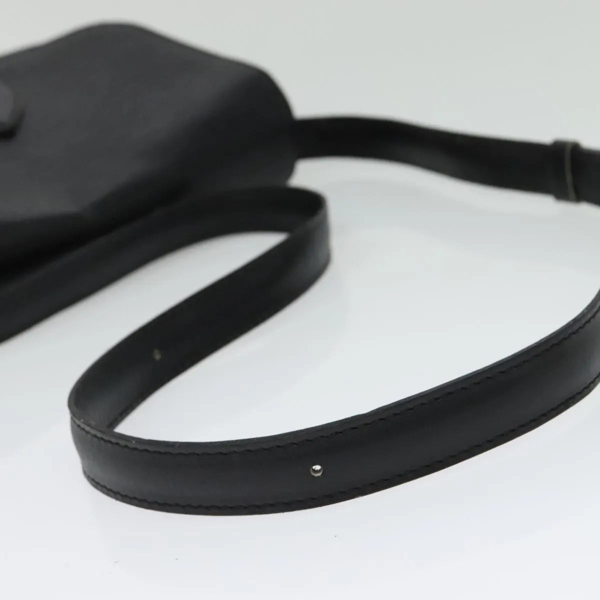 Louis Vuitton Cartouchiere Epi Leather, Black, Leather, Shoulder Bag