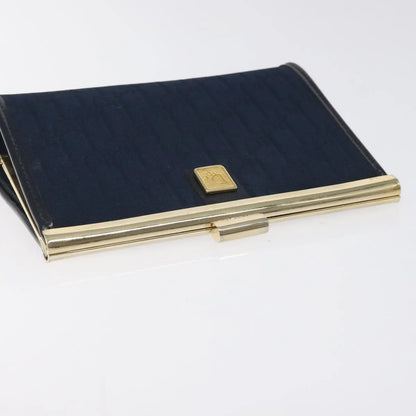 Christian Dior Trotter Canvas, Navy, Canvas, Clutch