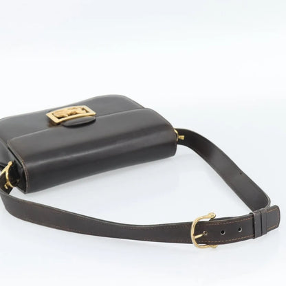 Celine Horse Carriage Leather, Brown, Leather, Shoulder Bag