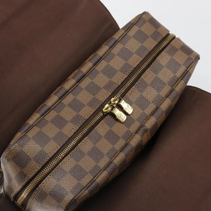 Louis Vuitton Naviglio Damier, Brown, Canvas, Shoulder Bag