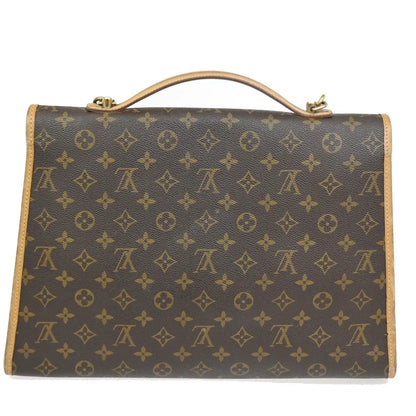 Louis Vuitton Beverly Monogram Canvas, Brown, Canvas, Briefcase