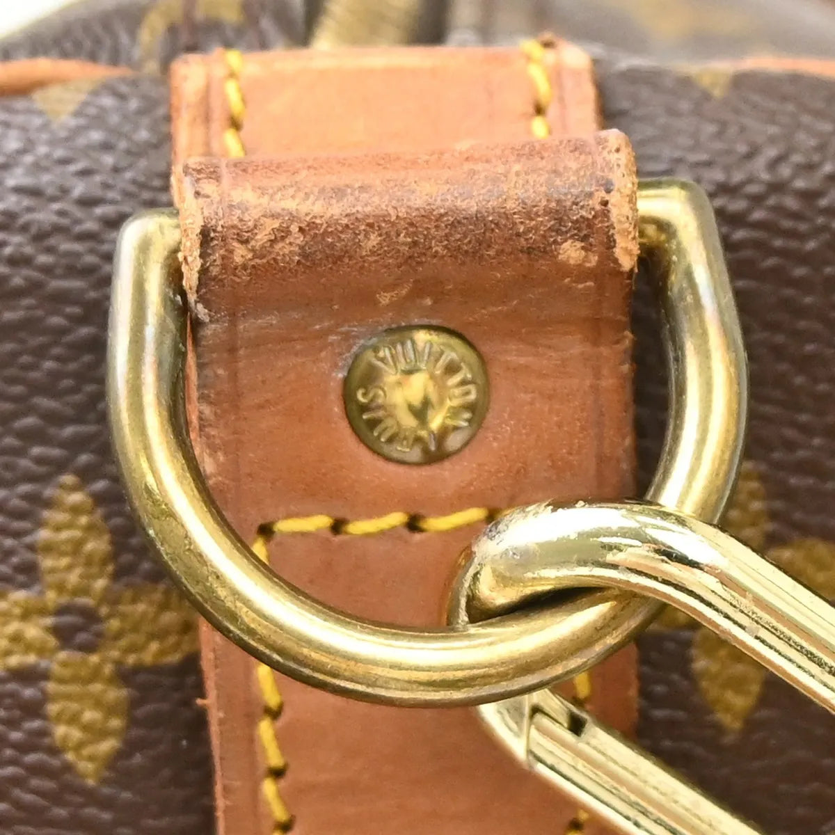 Louis Vuitton Keepall Bandouliere Monogram Canvas, Brown, Canvas, Travel Bag