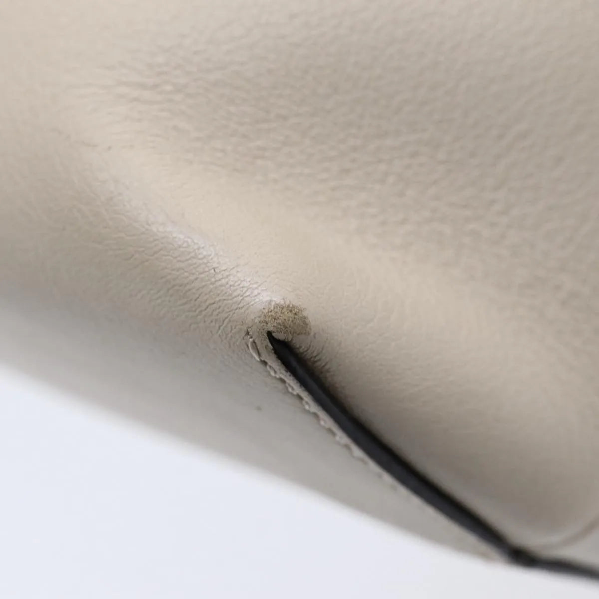 Fendi By The Way Satchel Leather, Beige, Leather, Handbag