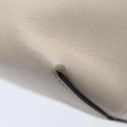 Fendi By The Way Satchel Leather, Beige, Leather, Handbag