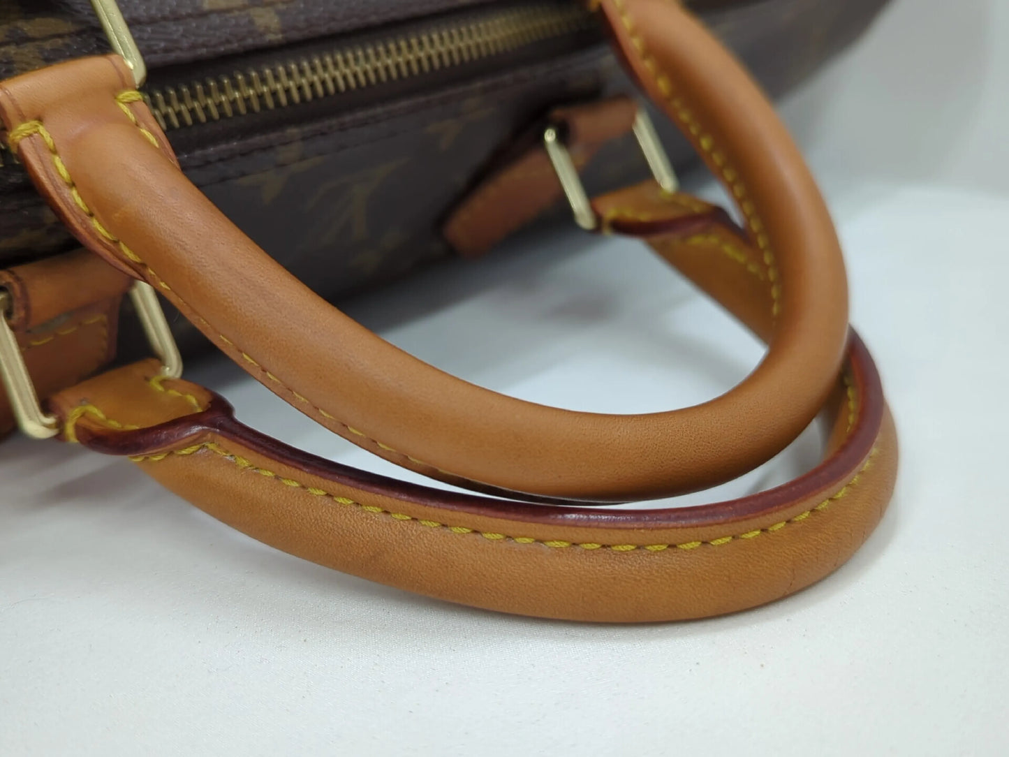 Louis Vuitton Speedy Monogram Canvas, Brown, Canvas, Handbag