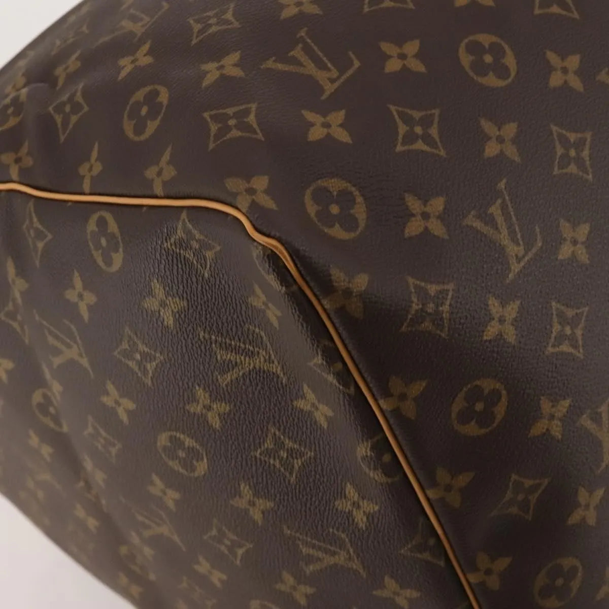 Louis Vuitton Keepall Monogram Canvas, Brown, Canvas, Travel Bag
