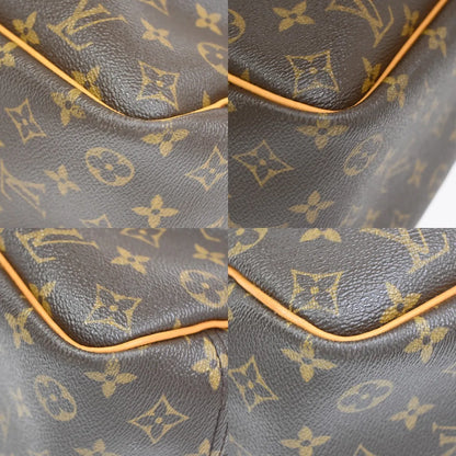 Louis Vuitton Deauville Monogram Canvas, Brown, Canvas, Handbag