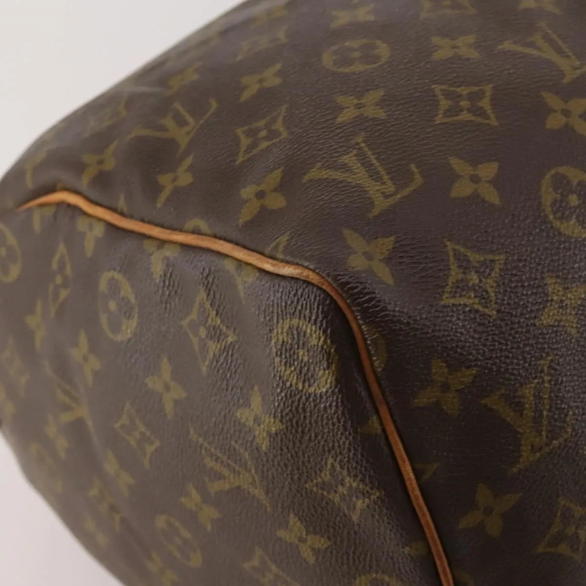 Louis Vuitton Keepall Monogram Canvas, Brown, Canvas, Travel Bag