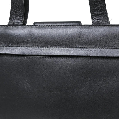 Gucci Vintage square G Leather, Black, Leather, Handbag