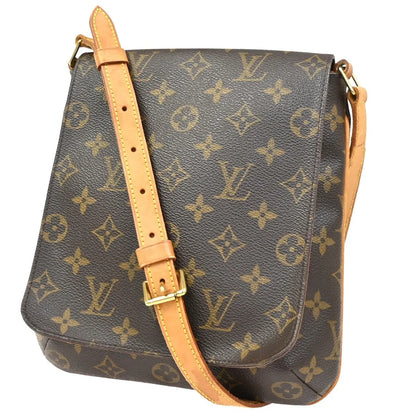 Louis Vuitton Musette Salsa Monogram Canvas, Brown, Canvas, Shoulder Bag