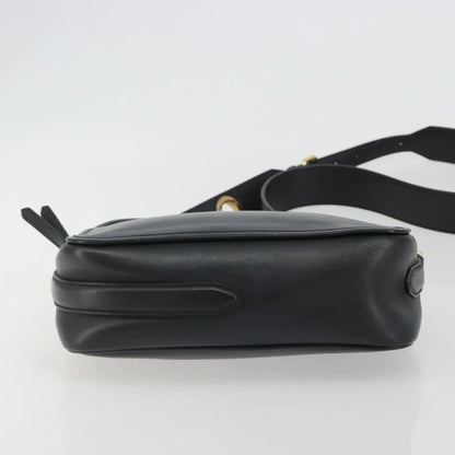 Fendi F is Fendi Camera Leather, Navy, Leather, Shoulder Bag