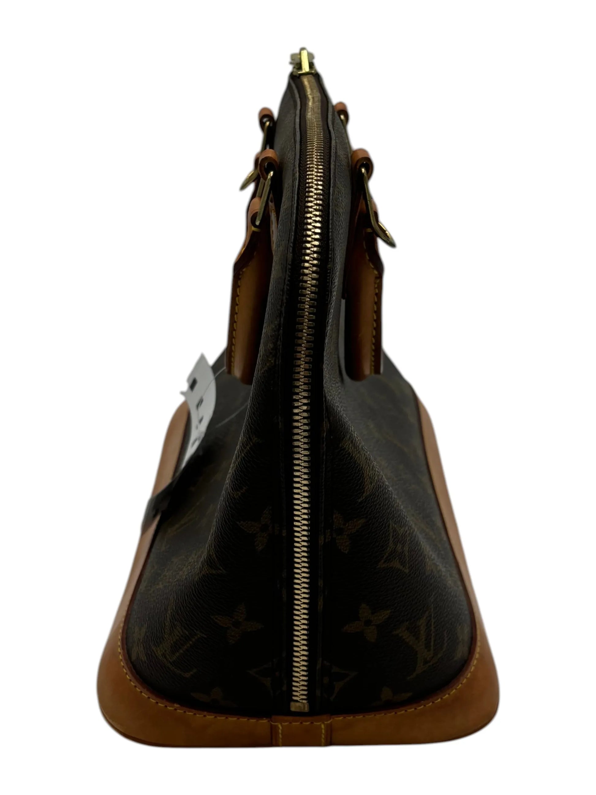 Louis Vuitton Alma Monogram, Brown, Canvas, Handbag