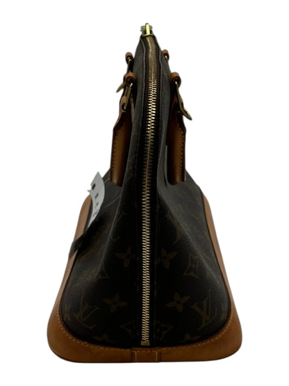 Louis Vuitton Alma Monogram, Brown, Canvas, Handbag