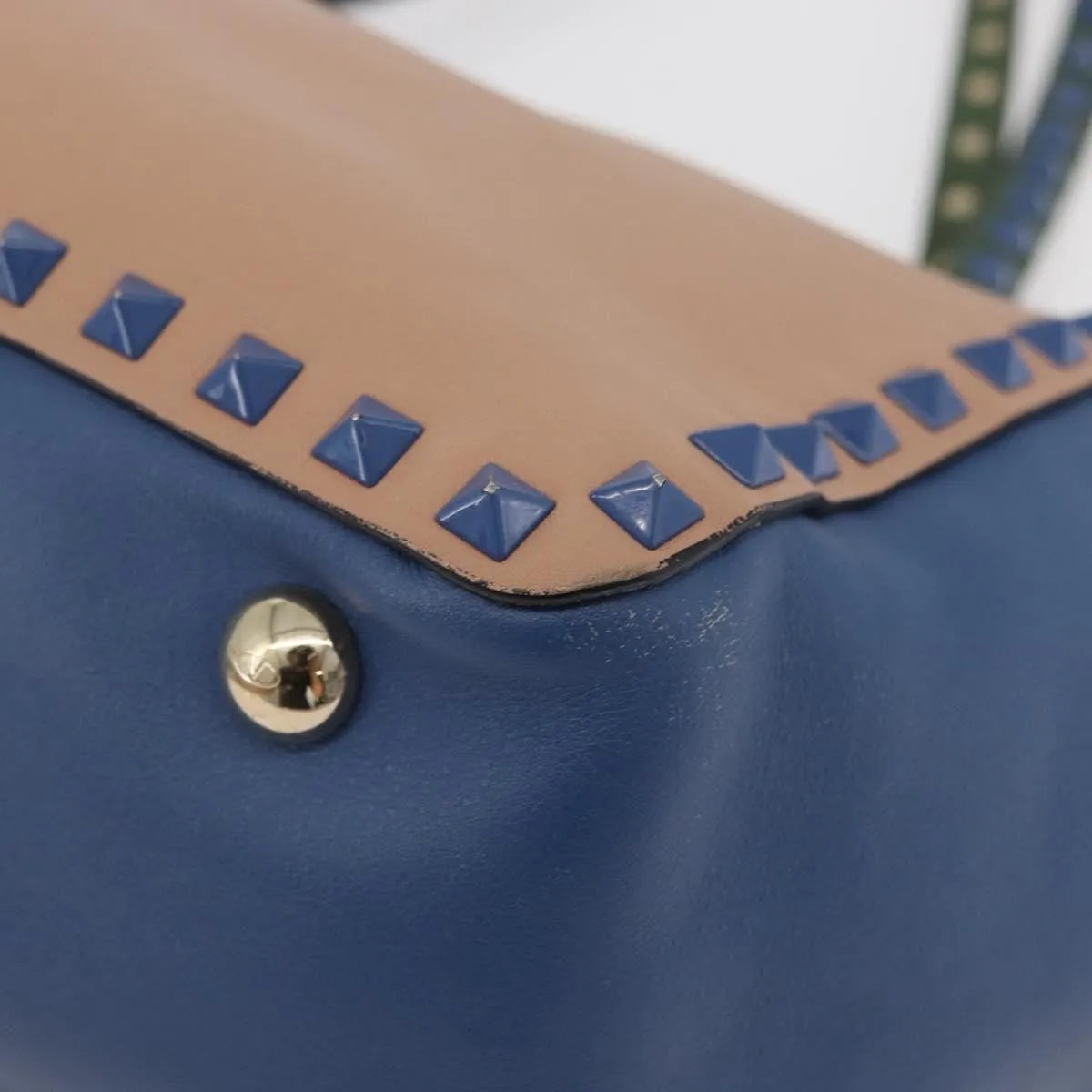 Valentino Garavani Rockstud Tote Soft Leather, Multicolour, Leather, Tote Bag