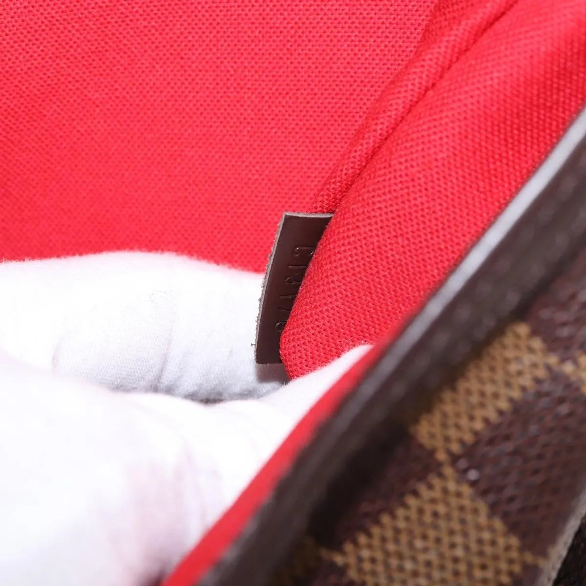 Louis Vuitton Bloomsbury Damier, Brown, Canvas, Shoulder Bag