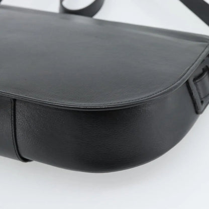 Christian Dior Vintage Leather, Black, Leather, Shoulder Bag