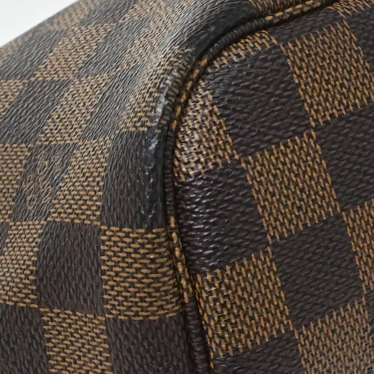 Louis Vuitton Neverfull Damier, Brown, Canvas, Tote Bag