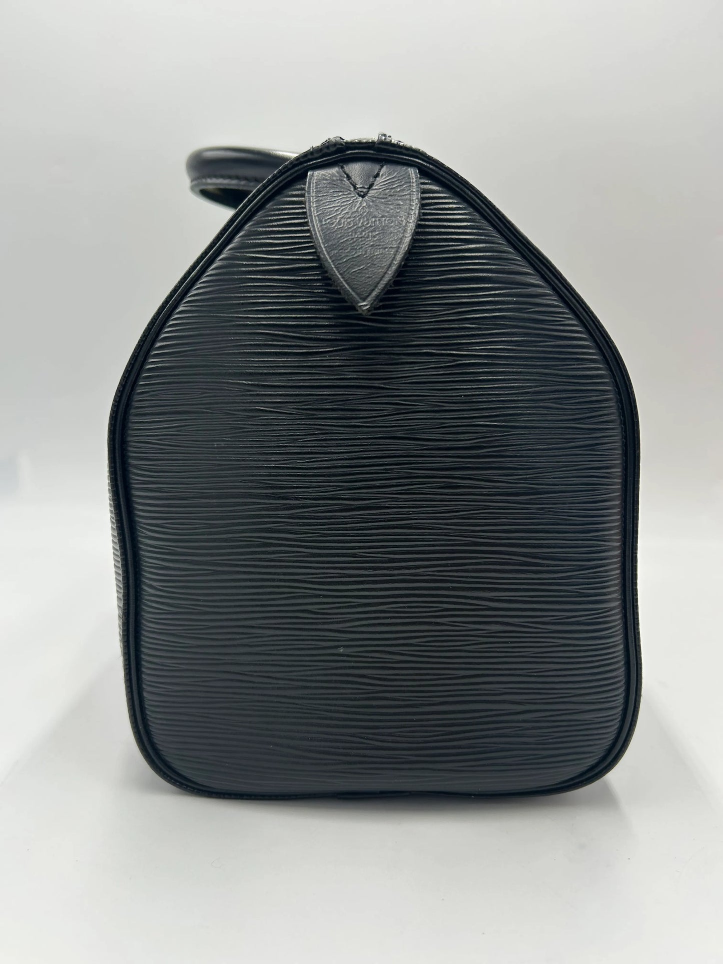 Louis Vuitton Speedy Epi Leather, Black, Leather, Handbag