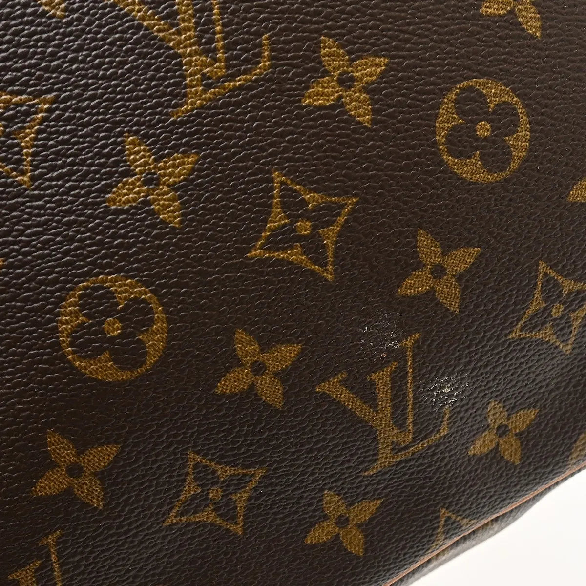 Louis Vuitton Keepall Monogram, Brown, Canvas, Travel Bag
