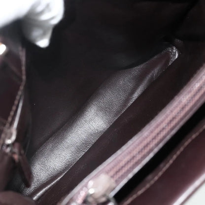 Gucci Vintage Leather, Brown, Leather, Handbag