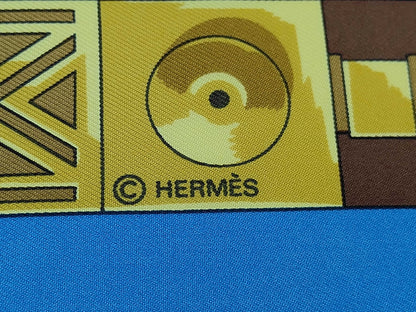 Hermes Carré 90 Silk multicolor, Multicolour, Silk, Scarf