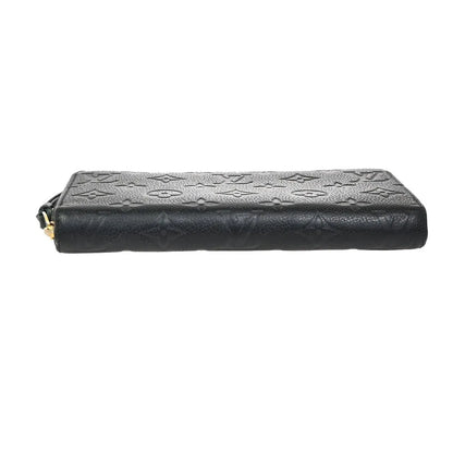 Louis Vuitton Portefeuille zippy Monogramme Empreinte Monogramme Empreinte, Black, Leather, Wallet