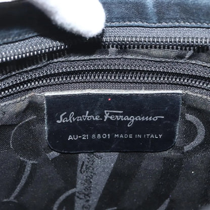 Salvatore Ferragamo Vala Nylon, Black, Nylon, Shoulder Bag