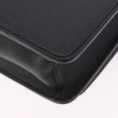 Louis Vuitton Robusto Taiga, Black, Leather, Briefcase