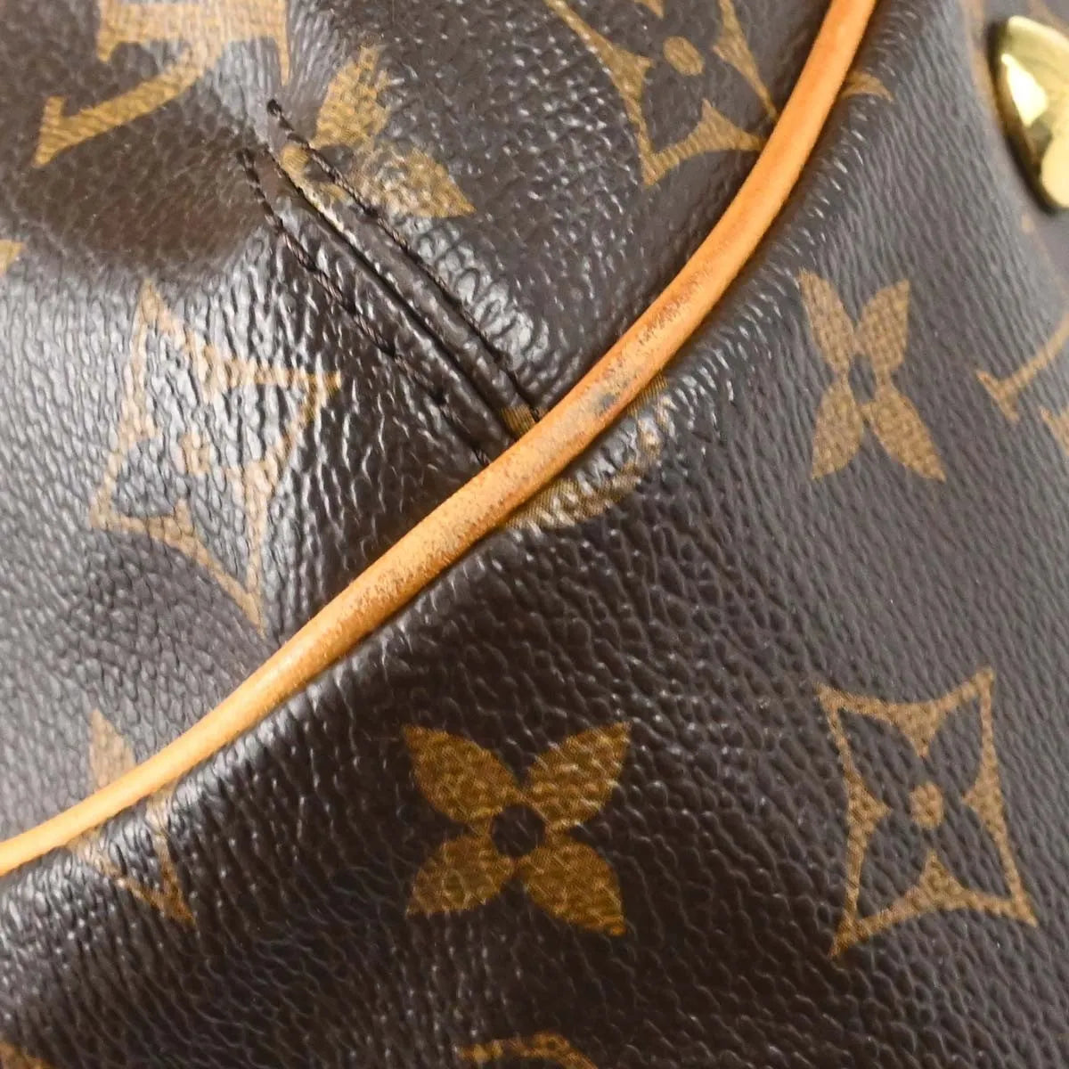 Louis Vuitton Griet Monogram, Brown, Canvas, Handbag