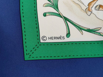 Hermes Carré 90 Silk multicolor, Multicolour, Silk, Scarf