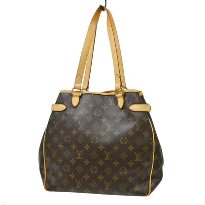Louis Vuitton Batignolles Monogram, Brown, Canvas, Tote Bag