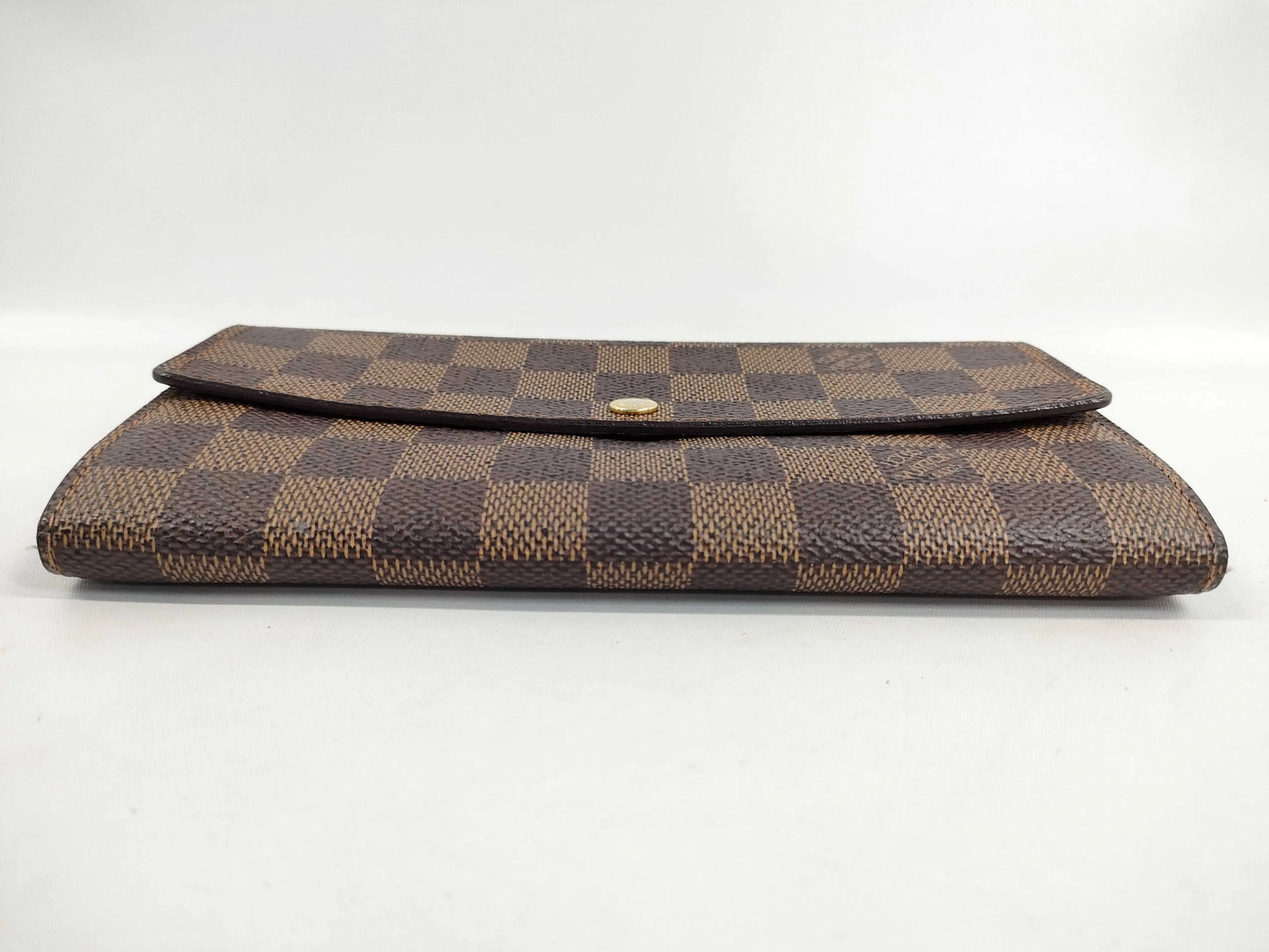 Louis Vuitton Zippy wallet vertical Damier Graphite, Brown, Canvas, Wallet