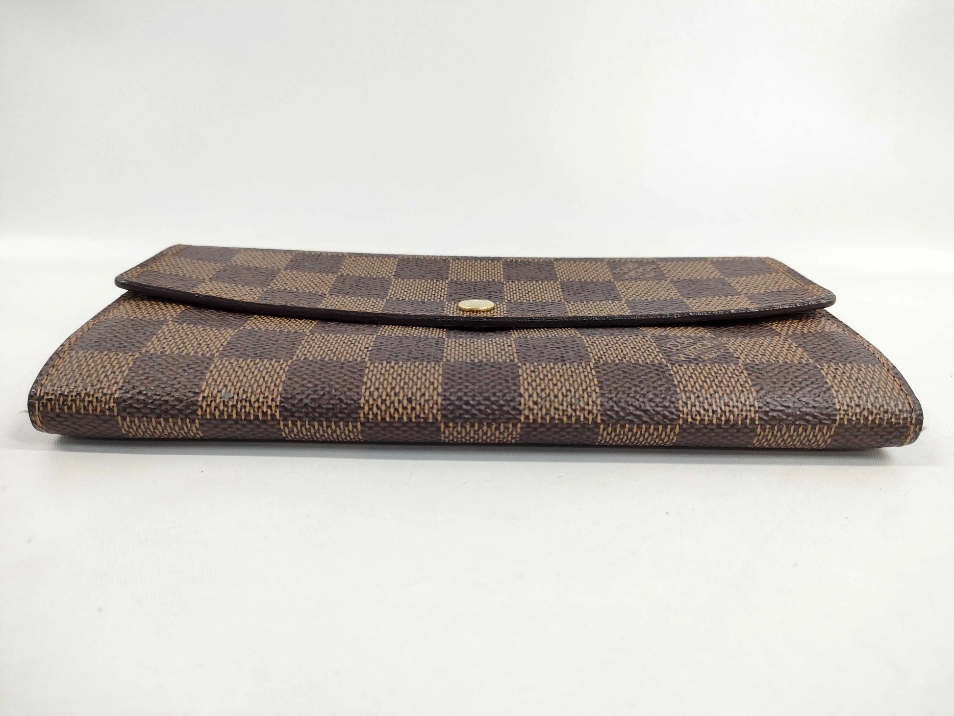 Louis Vuitton Zippy wallet vertical Damier Graphite, Brown, Canvas, Wallet