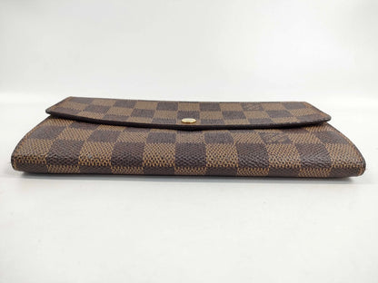 Louis Vuitton Zippy wallet vertical Damier Graphite, Brown, Canvas, Wallet
