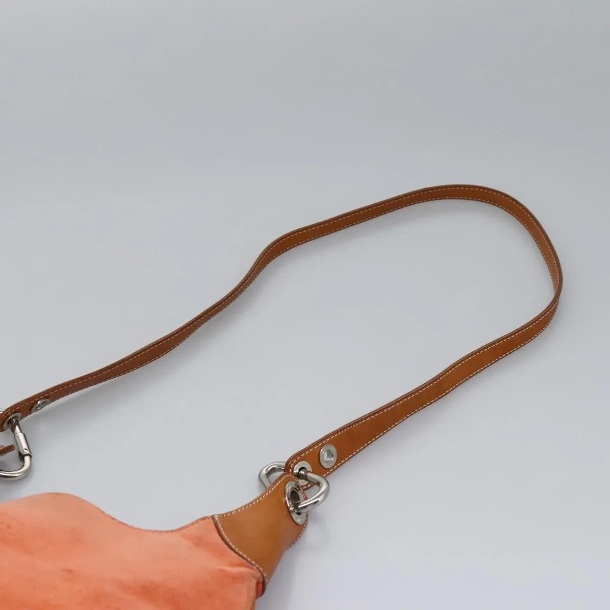 Burberry Blue Label Suede, Orange, Suede, Shoulder Bag