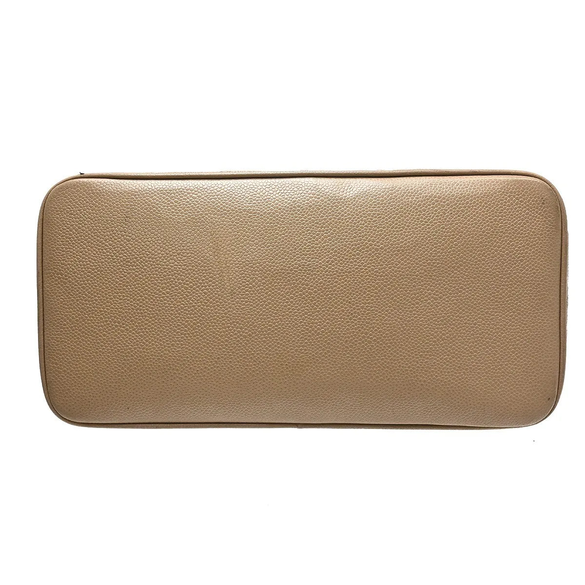 Chanel Medallion Tote Quilted Caviar, Beige, Leather, Tote Bag