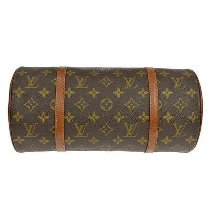 Louis Vuitton Papillon Monogram, Brown, Canvas, Handbag