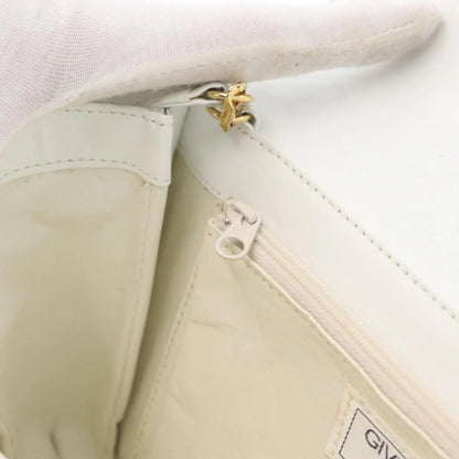 Givenchy Vintage 4G Leather, White_gold, Leather, Shoulder Bag