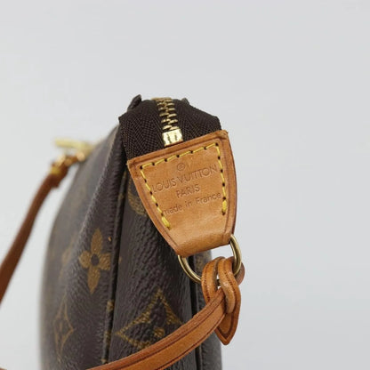 Louis Vuitton Pochette Accessoires NM Monogram Canvas, Brown, Canvas, Clutch