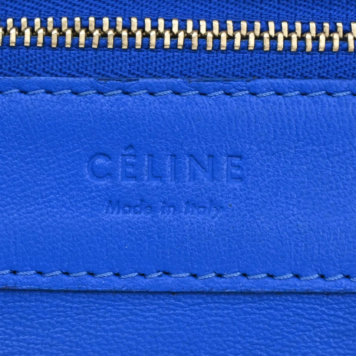 Celine Vertical Bi-Cabas Tote Leather, Multicolour, Leather, Tote Bag