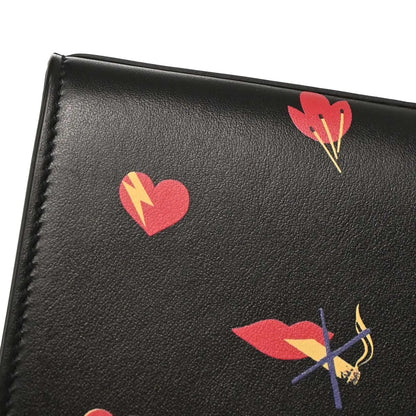 Saint Laurent Kate leather, Black, Leather, Shoulder Bag