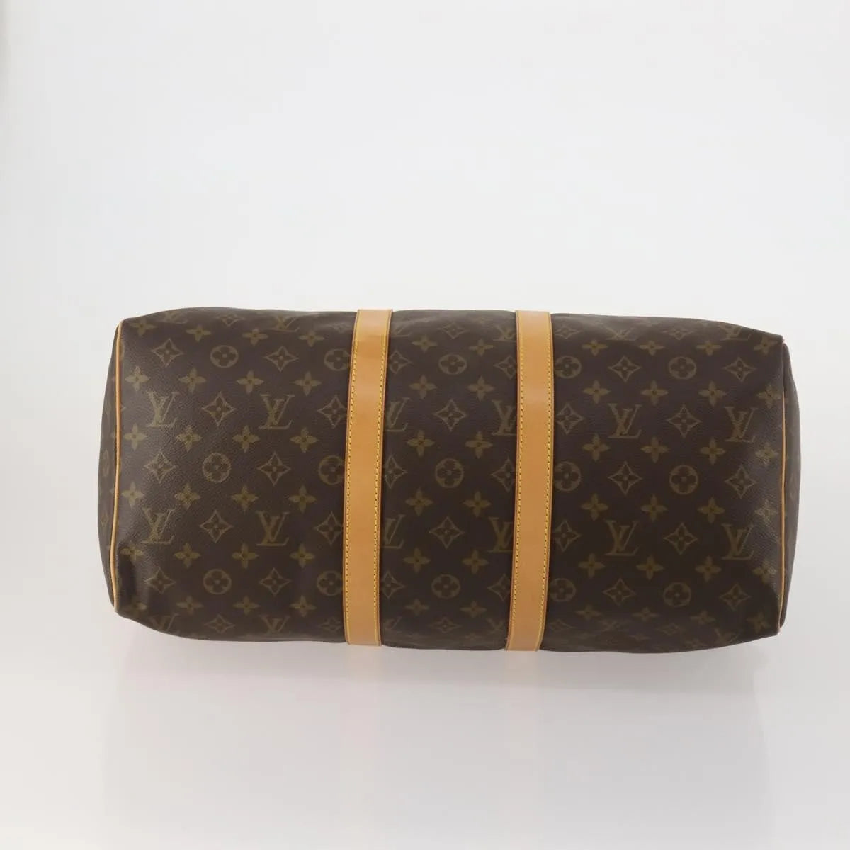 Louis Vuitton Keepall Monogram Canvas, Brown, Canvas, Travel Bag