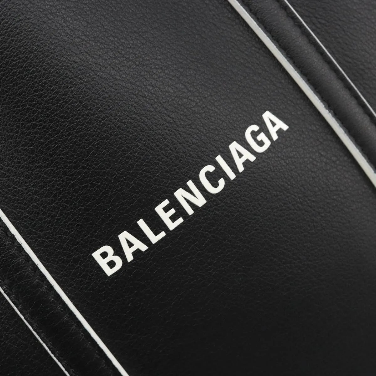 Balenciaga Everyday Tote Leather, Black, Leather, Tote Bag