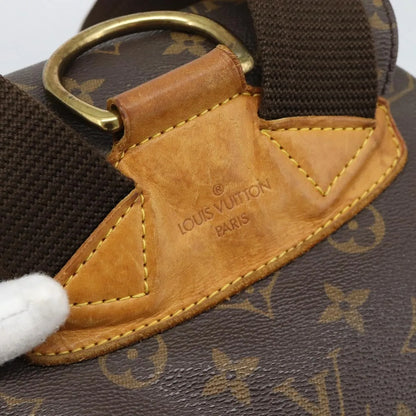 Louis Vuitton Vintage Montsouris Monogram Canvas, Brown, Canvas, Backpack