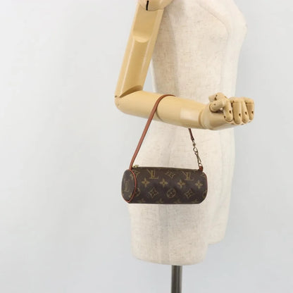 Louis Vuitton Pochette Papillon Monogram, Brown, Canvas, Clutch