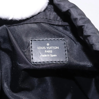 Louis Vuitton Cabas Light Drawstring Monogram Eclipse Canvas, Black, Canvas, Tote Bag